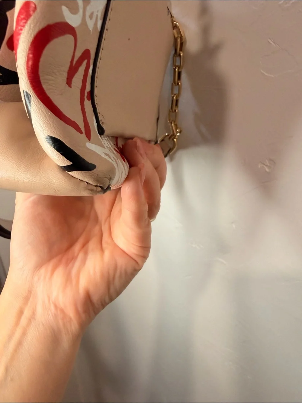 Michael Kors wear used marks
